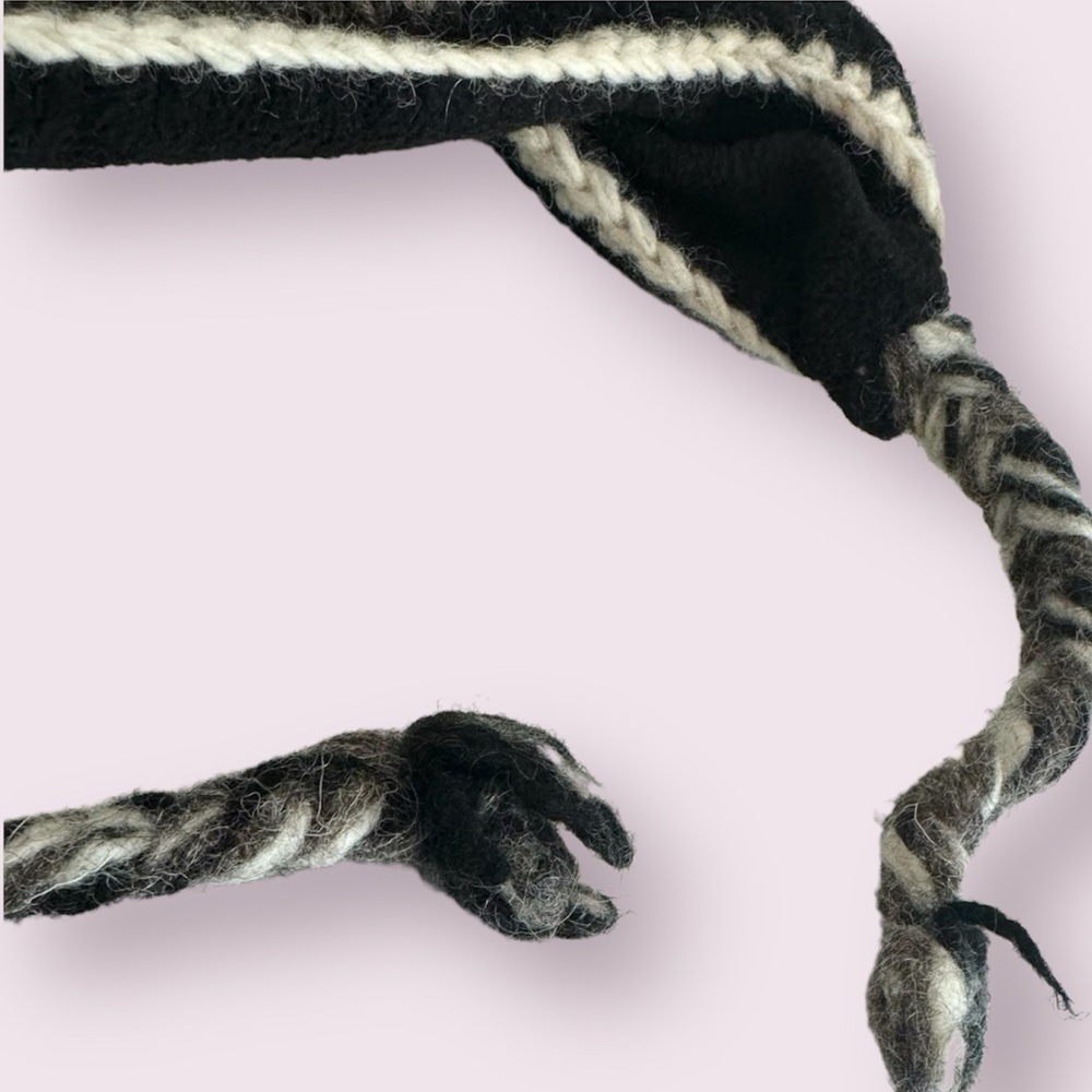 Sherpa Knits 100% Wool Fleece / Sherpa Lined Kids Winter Hat - Picture 3 of 8